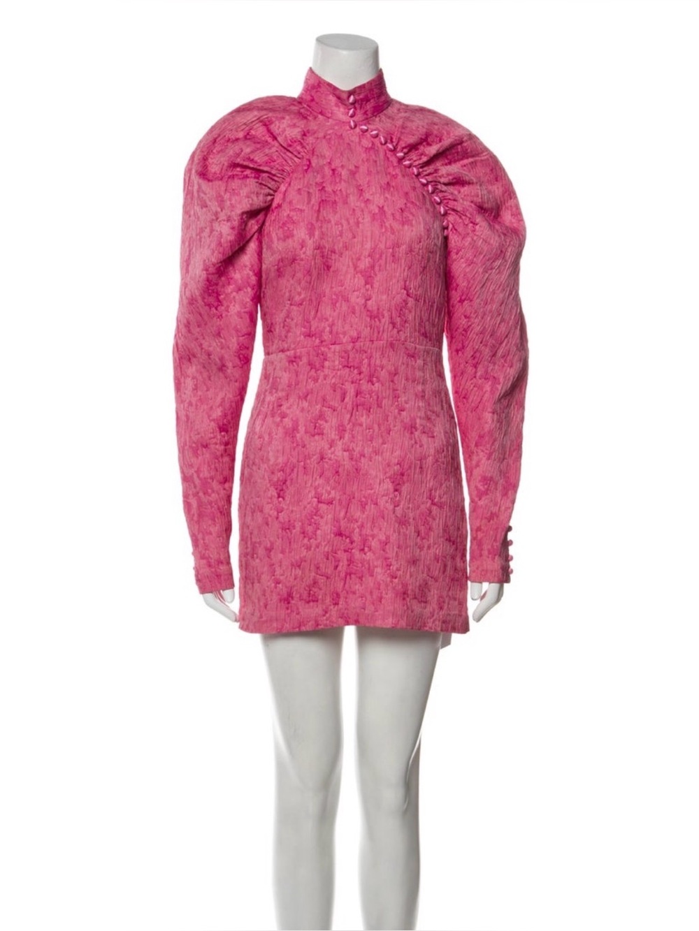 Rotate hot pink brocade party dress size small